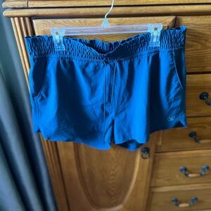 Carve Designs Blue Bali Shorts with Elastic Waistband